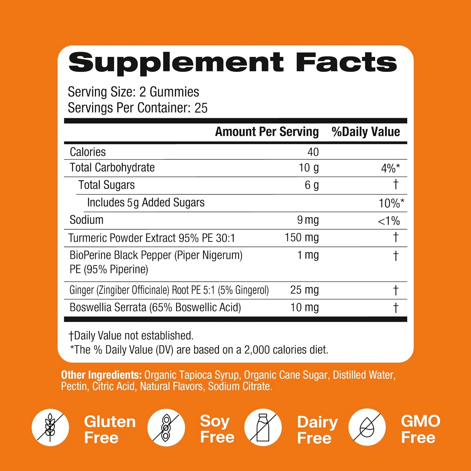 Joint Support Gummies - Orange Soda (50CT) - Image 5