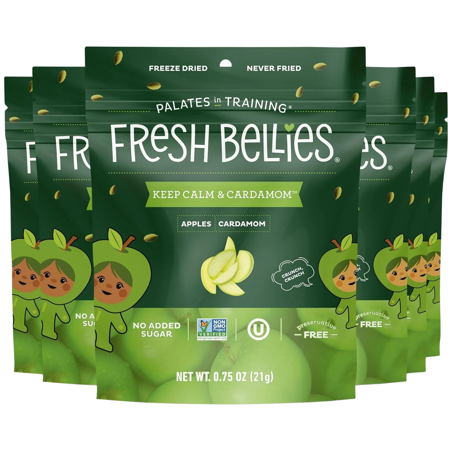 Keep Calm & Cardamom Baby Snack (6 Pack)