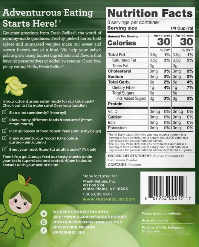 Keep Calm & Cardamom Baby Snack (6 Pack) - Image 3