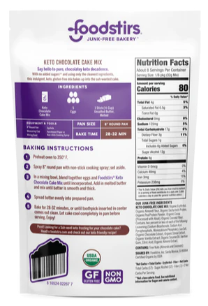 Keto Chocolate Cake Baking Mix - Image 2