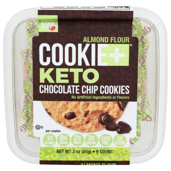 Keto Chocolate Chip Cookies