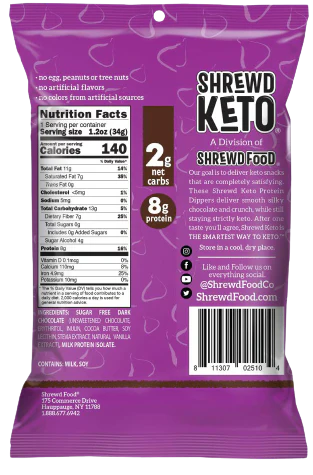 Keto Dark Chocolate Protein Crisp Dippers - Image 2