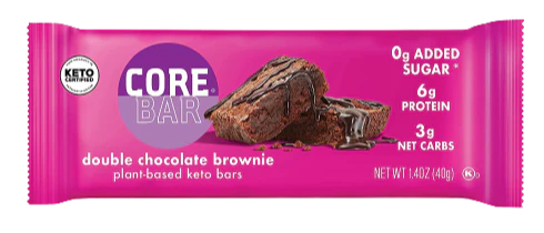 Keto Double Chocolate Brownie Bar