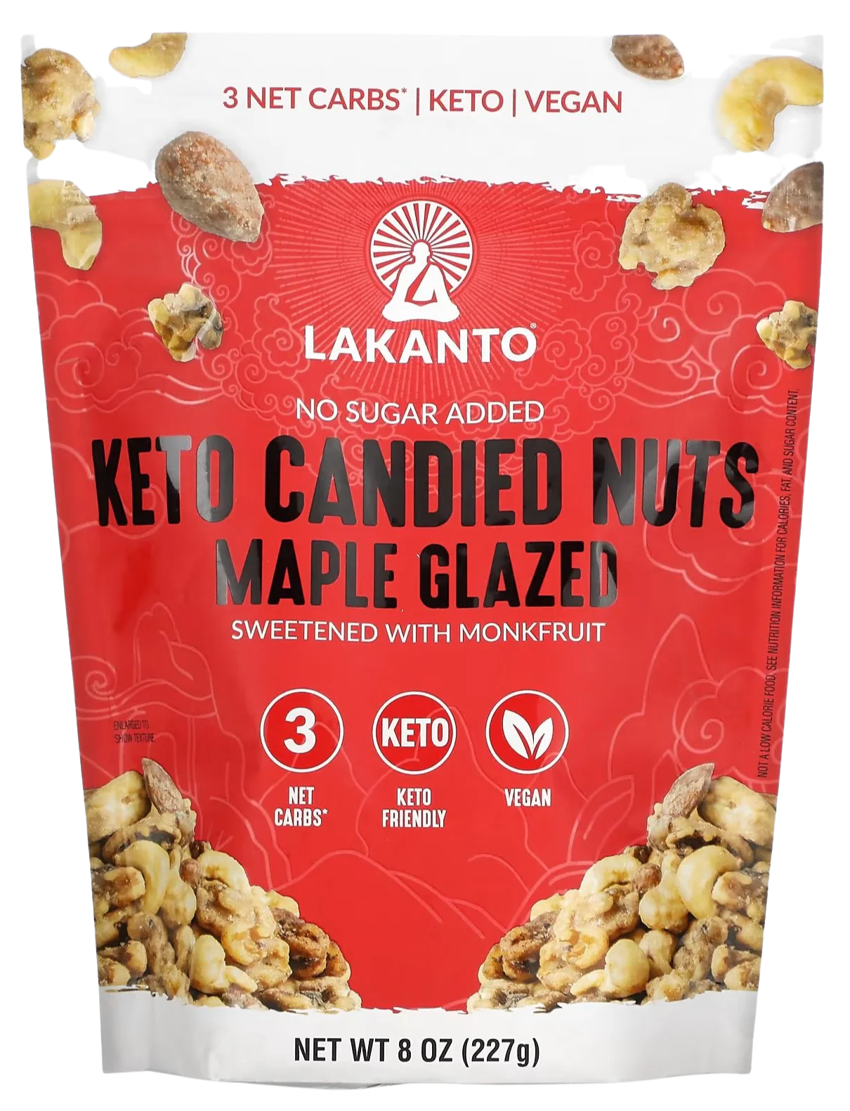 Keto Maple Glazed Candied Nuts