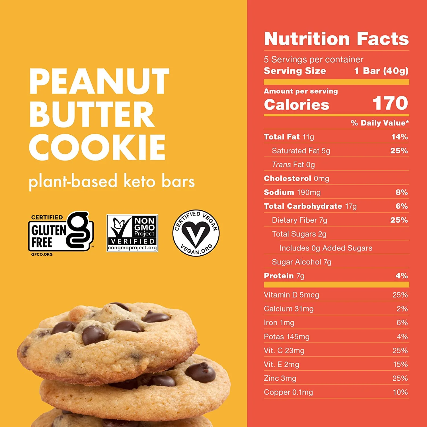 Keto Peanut Butter Cookie (12 Pack) - Image 2