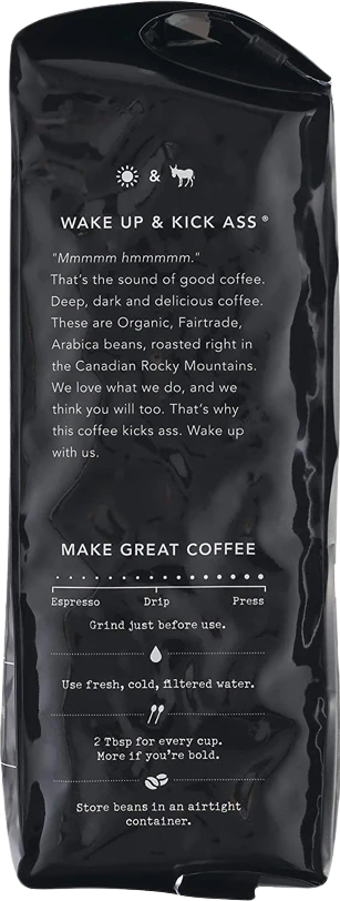Kick Ass Dark Roast Whole Bean - Image 2
