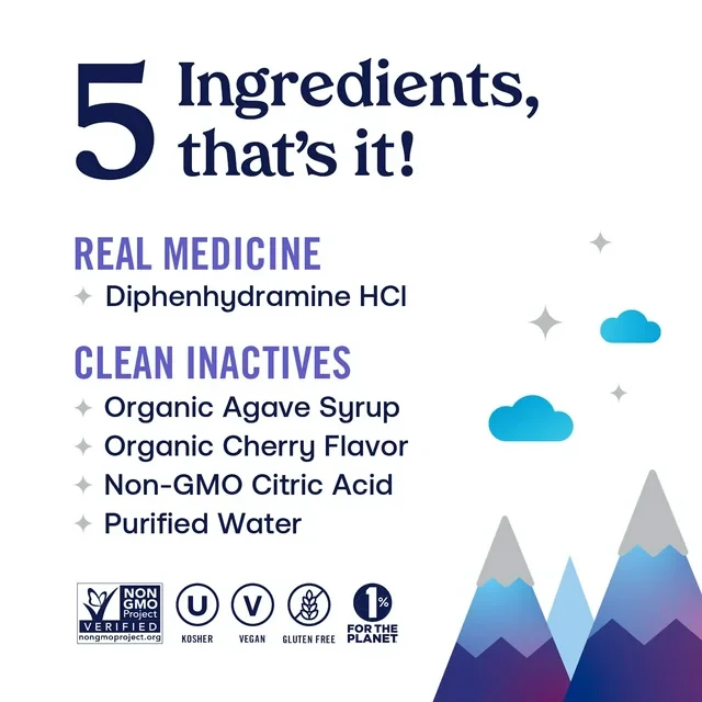 Kids' Allergy Liquid Medicine - Organic Cherry Flavor - Image 3