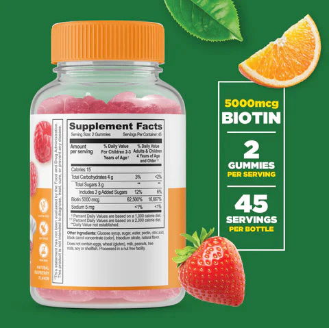 Kids Biotin 5000mcg Gummies - Image 4