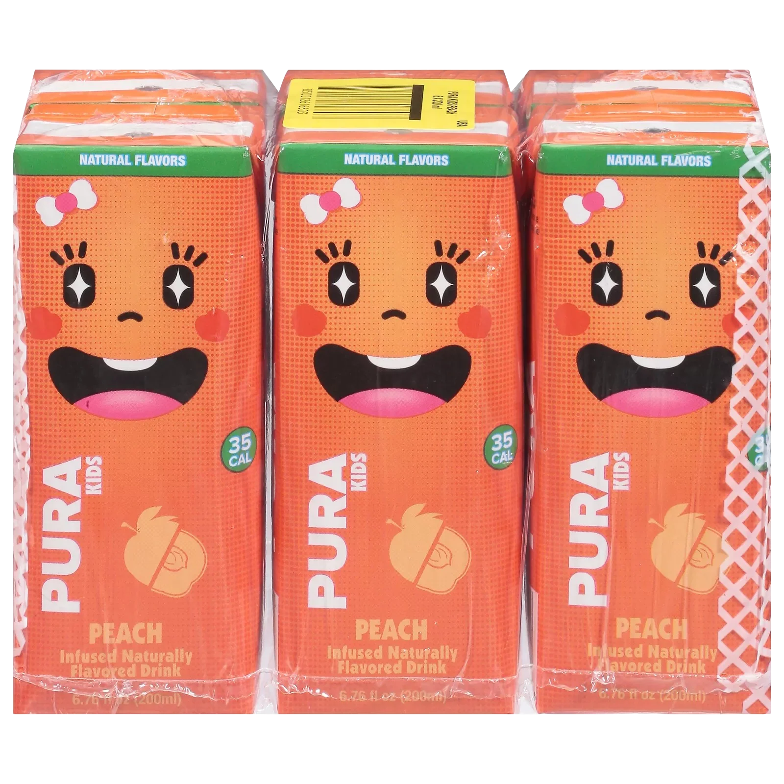Kids Peach Flavored Water (6 Pack)