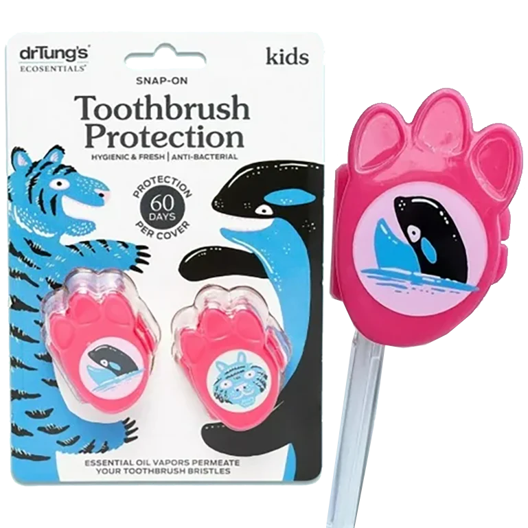 Kid's Snap-On Toothbrush Protection