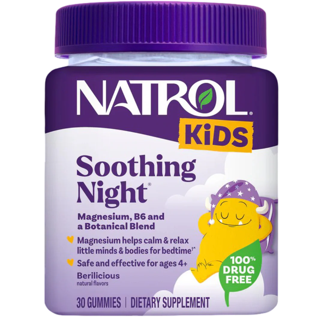 Kids Soothing Night Melatonin-Free Sleep Gummies (30 CT)