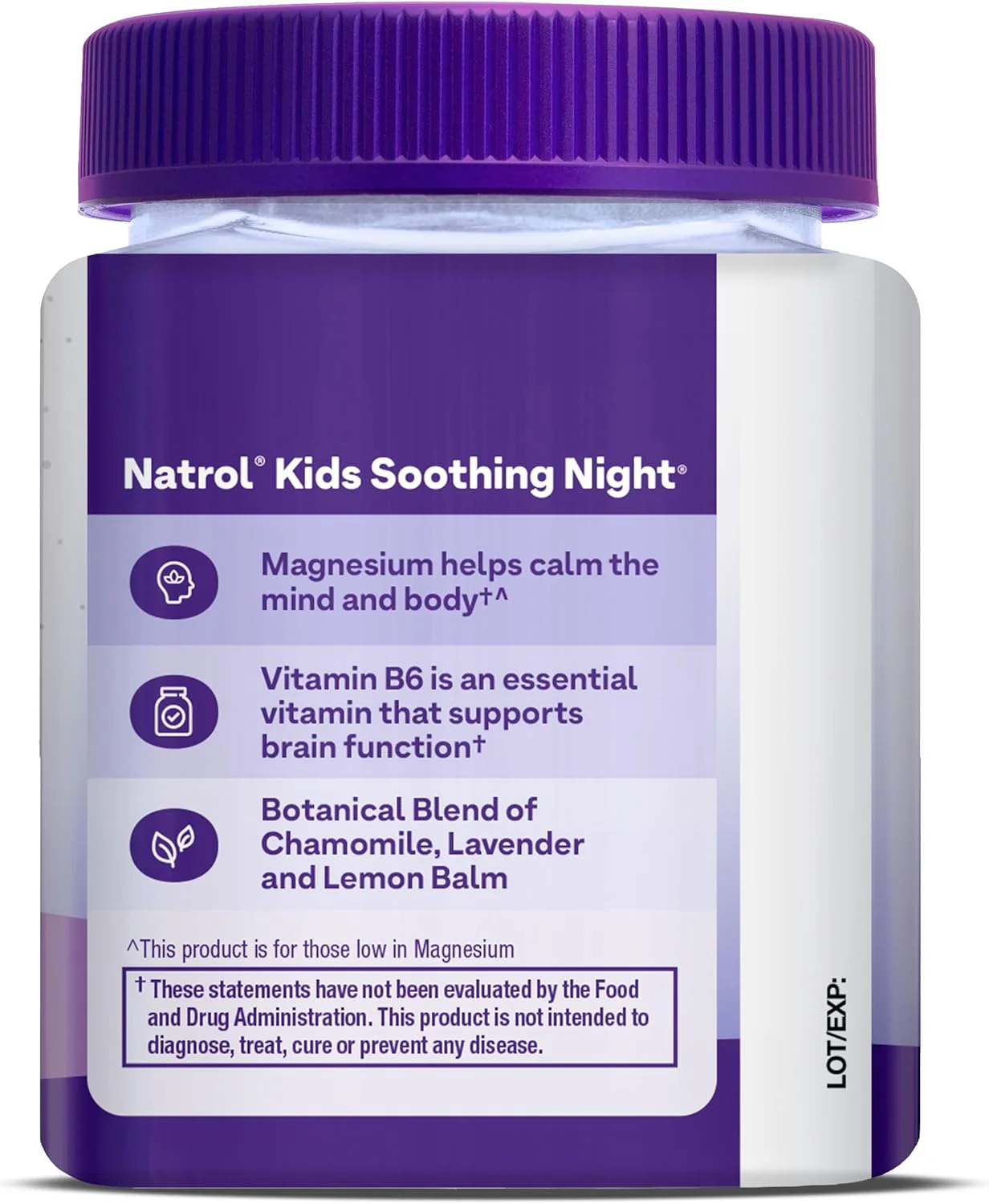Kids Soothing Night Melatonin-Free Sleep Gummies (30 CT) - Image 4