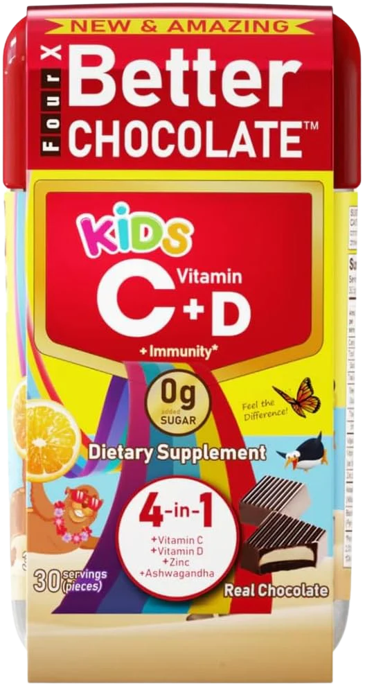 Kids Vitamin C + D + Immunity Better Chocolate