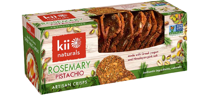 Rosemary & Pistachio Crisps