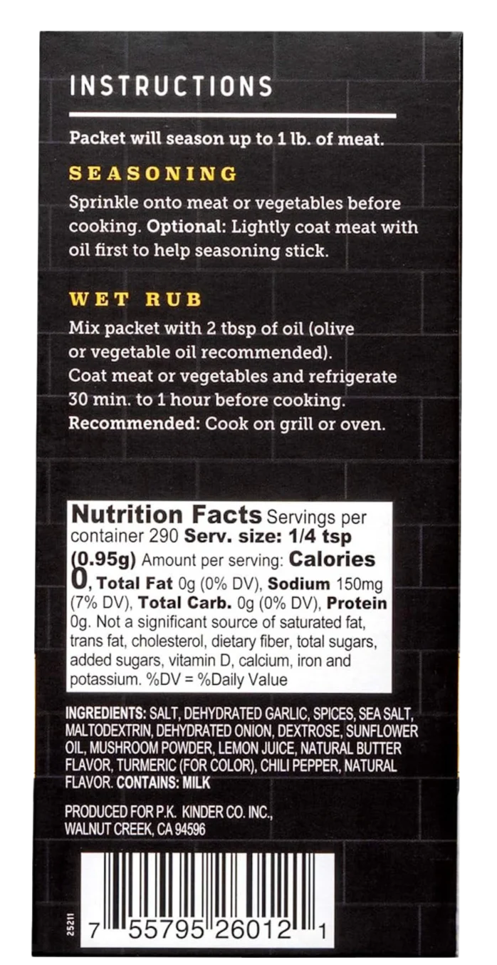 Buttery Burger Blend (10 Packets) - Image 3