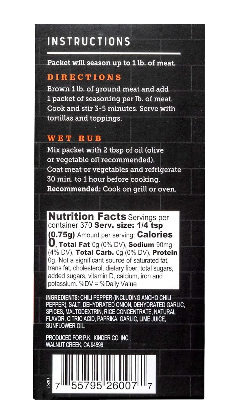 Taco Blend (10 Packets) - Image 4
