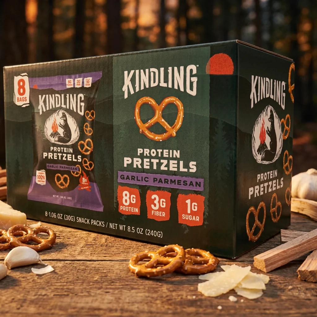 Kindling Lunchbox Garlic Parmesan (8 CT) - Image 2