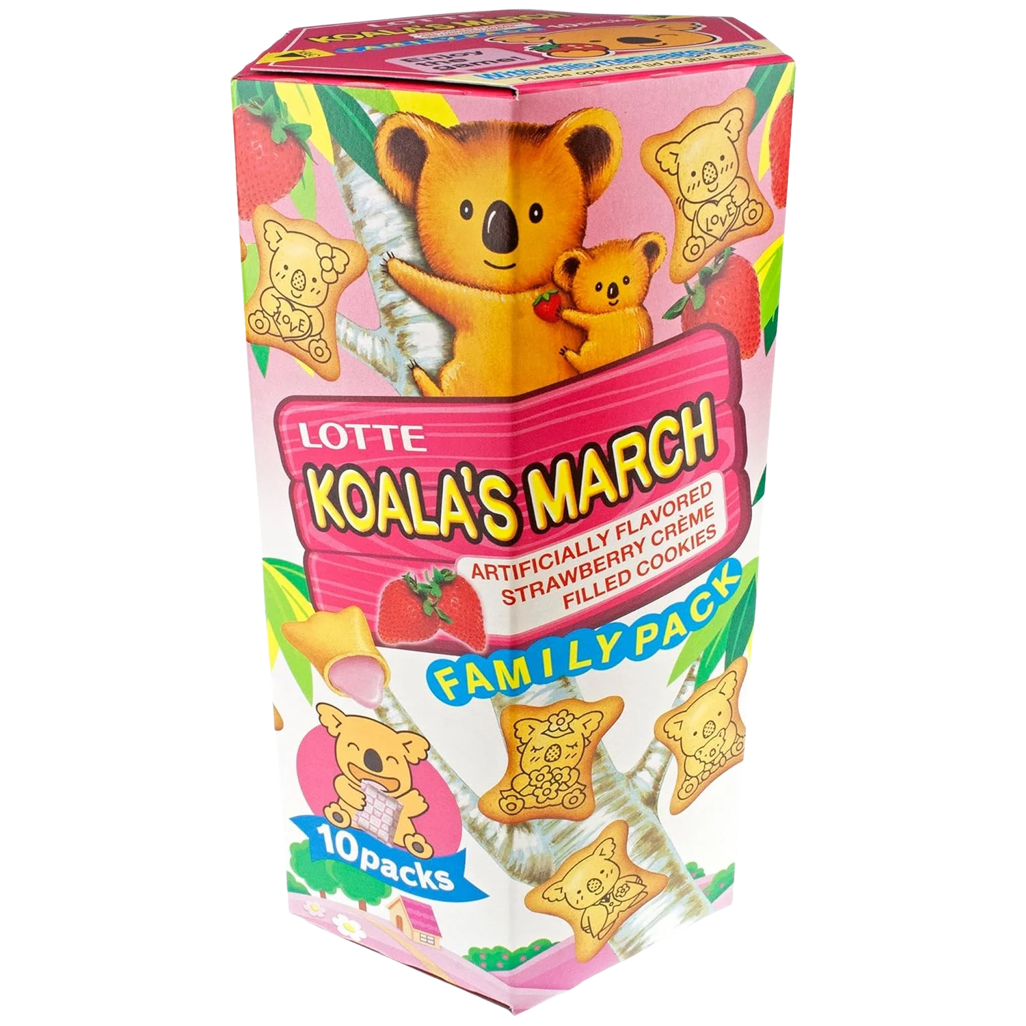 Koala's March Strawberry Cookies
