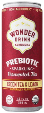 Green Tea Lemon Kombucha