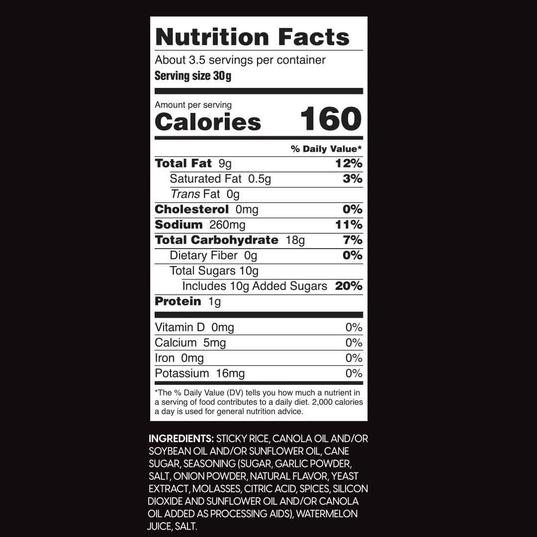Korean BBQ Crunchy Rice Crisps - Image 4