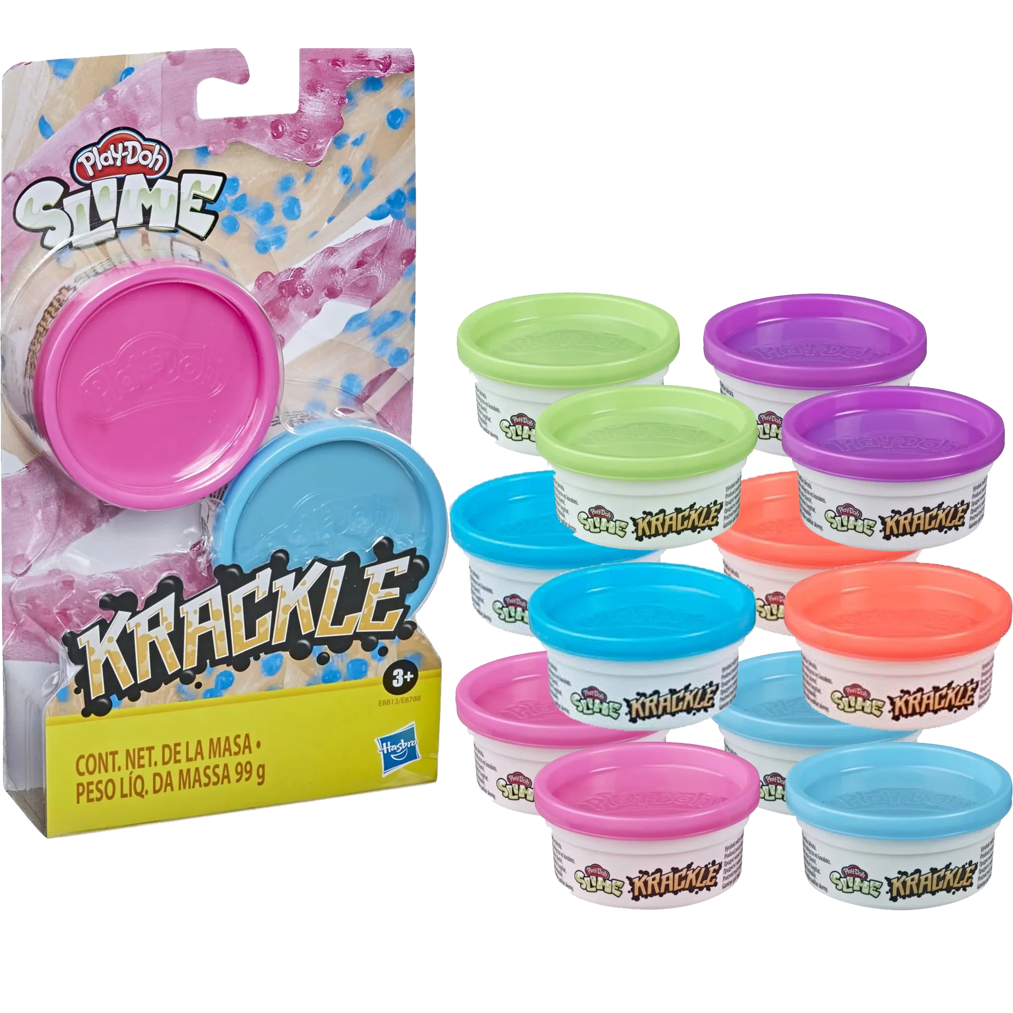 Krackle Slime - 6 Packs of 2 Cans