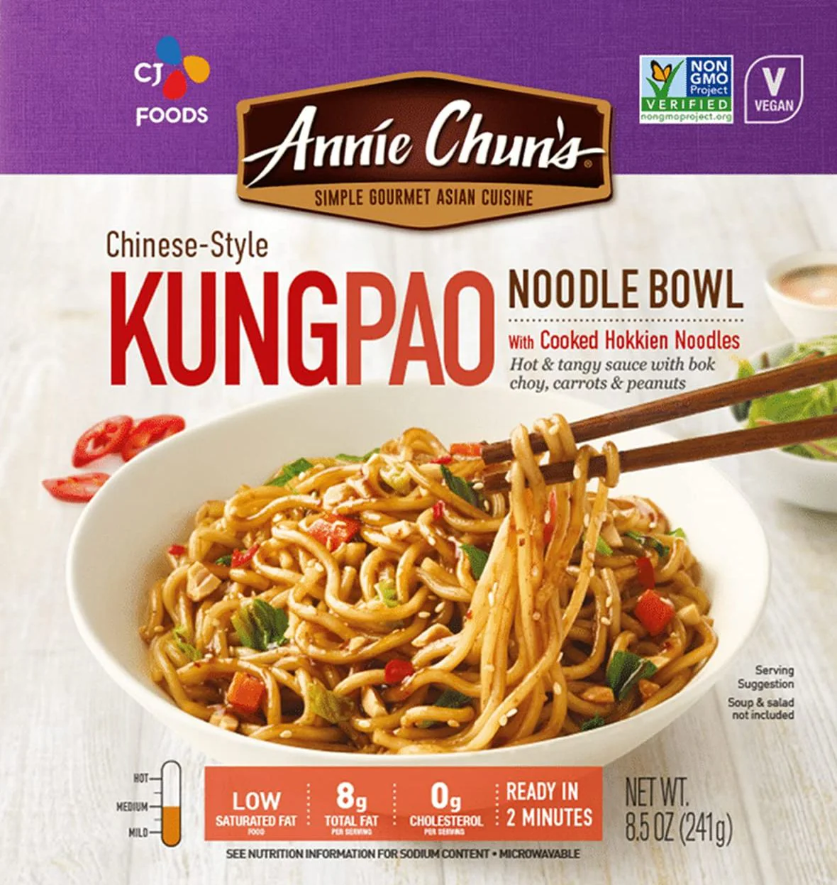 KungPao Chinese Style Noodle Bowl (6 Pack) - Image 2