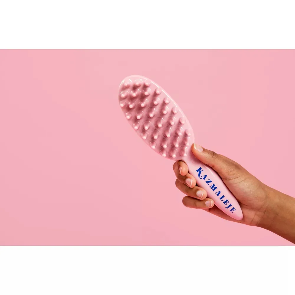 KurlsPlus Paddle Hair Comb - Pink - Image 2