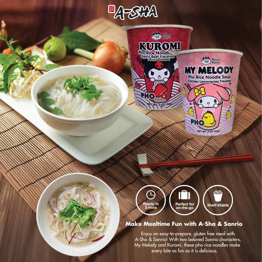 Kuromi Pho Noodle Soup - Spicy Beef (6 Pack) - Image 3