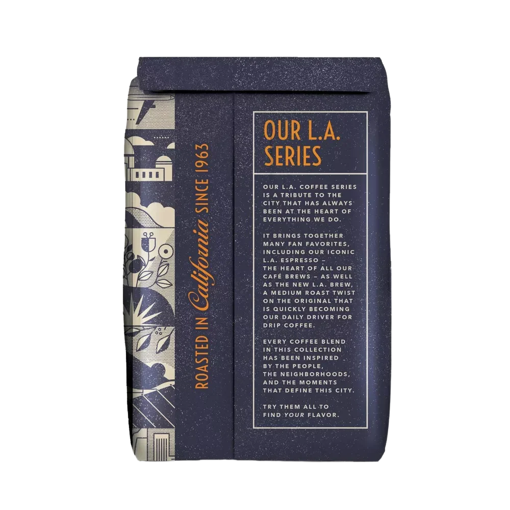 L.A. Espresso Dark Roast Ground Coffee - Image 2