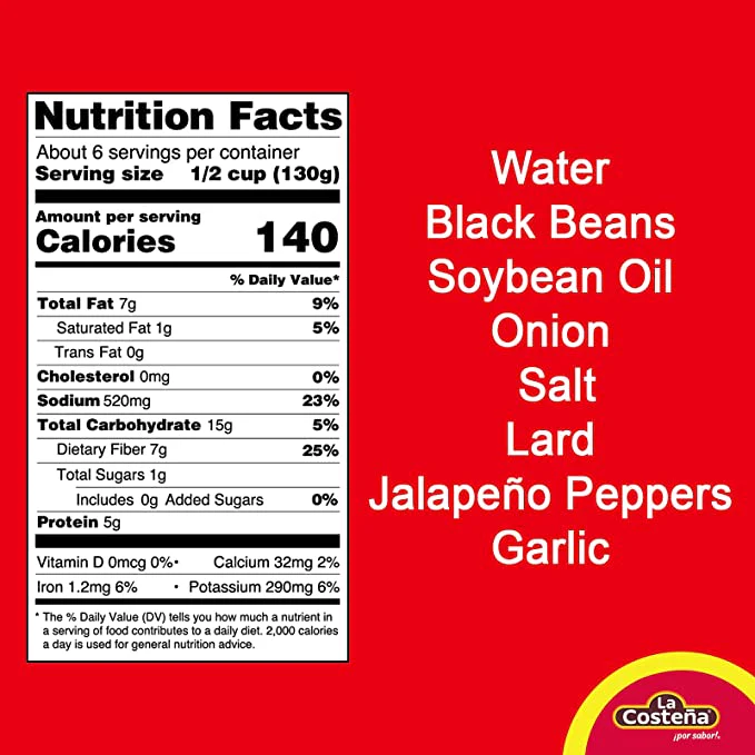 Refried Black Beans - Image 2