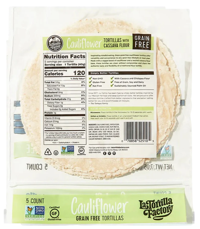 Cauliflower Tortilla - Image 2