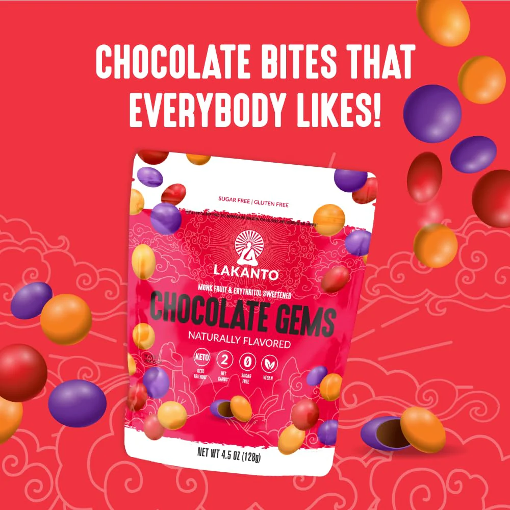 Lakanto Chocolate Gems - Image 3