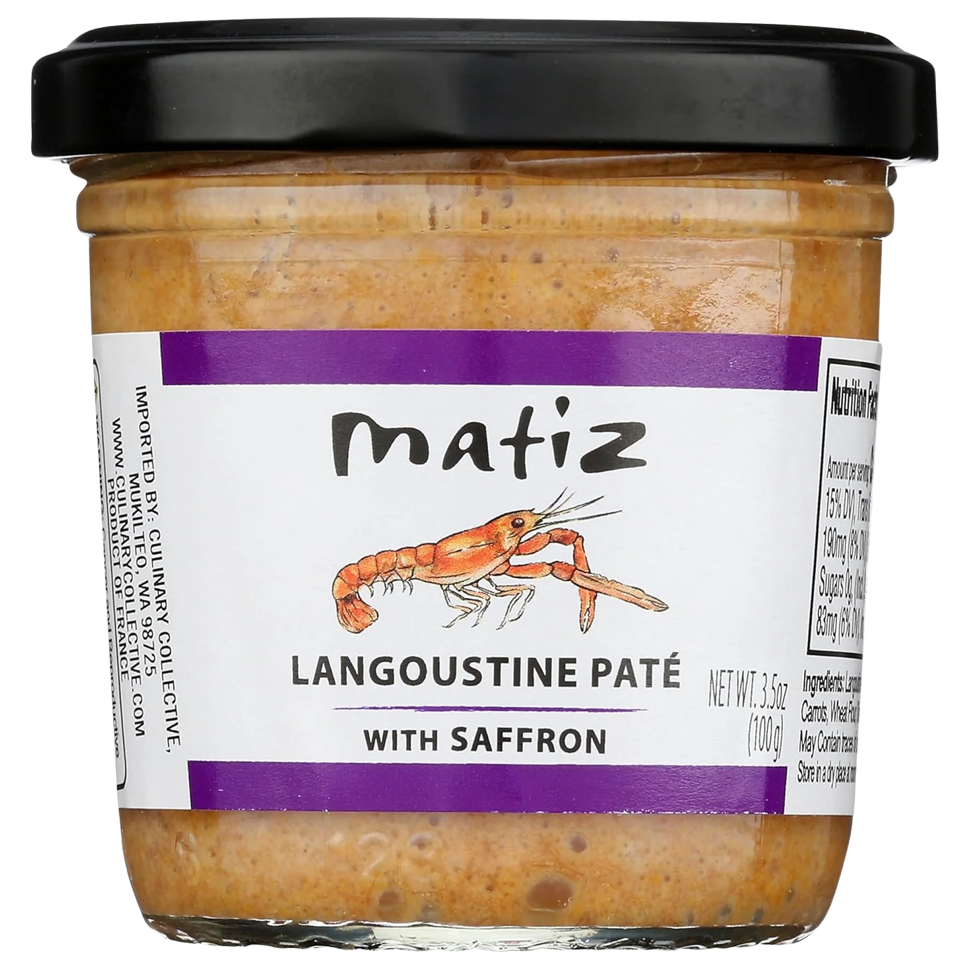 Langoustine & Saffron Seafood Pate