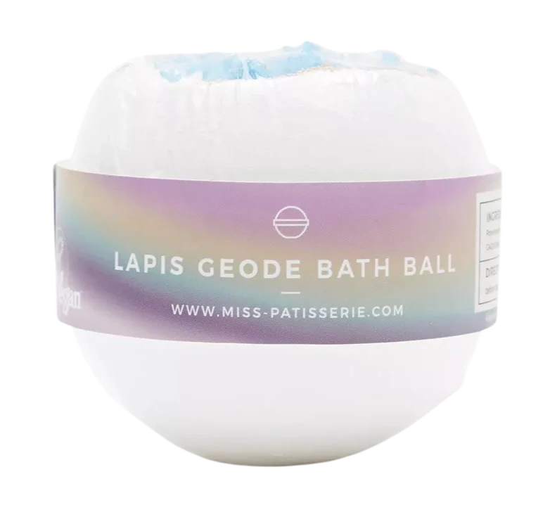Lapis Geode Bath Ball