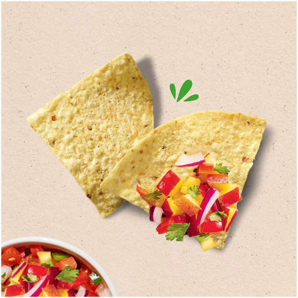 Organic Sea Salt Tortilla Chips Party Size Bag - Image 2