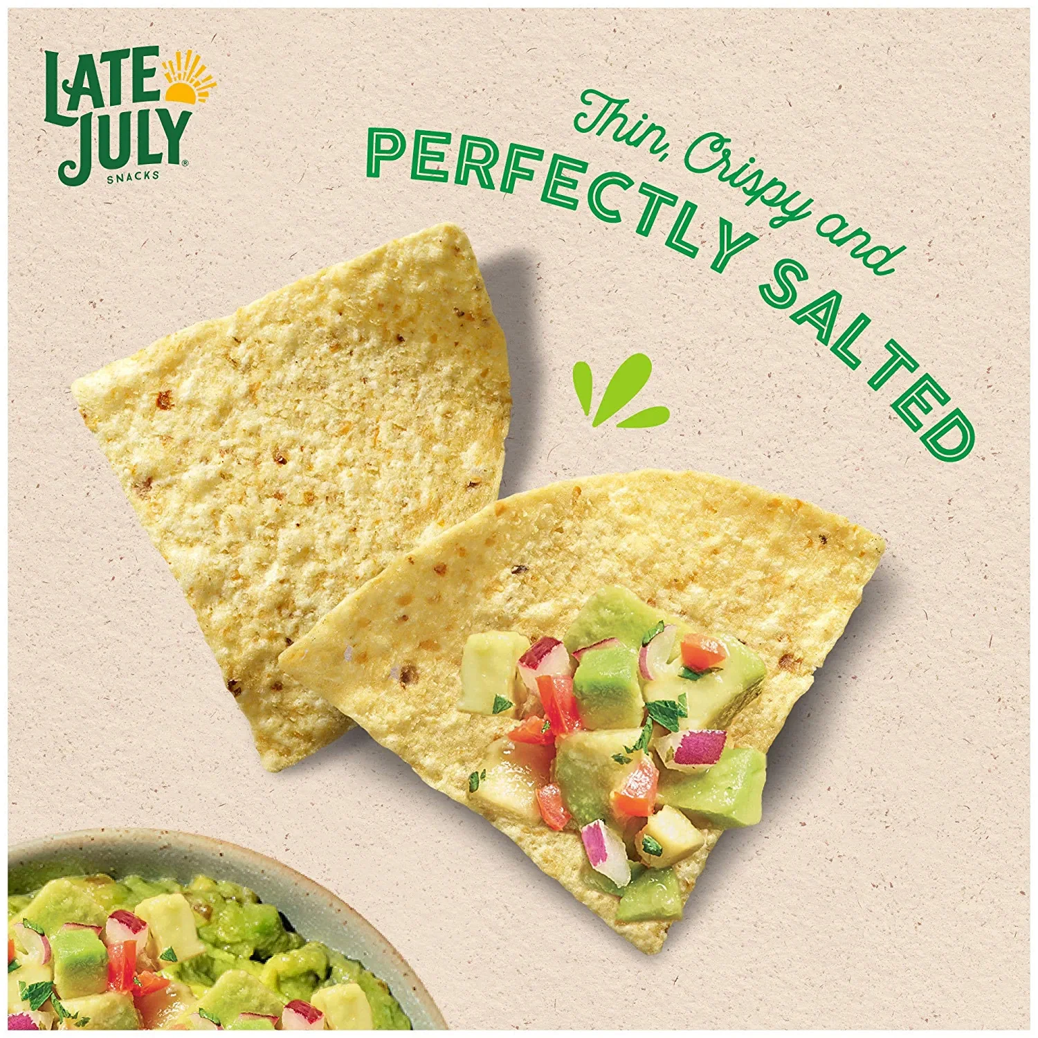 Tortilla Sea Salt Lime Chips - Image 2