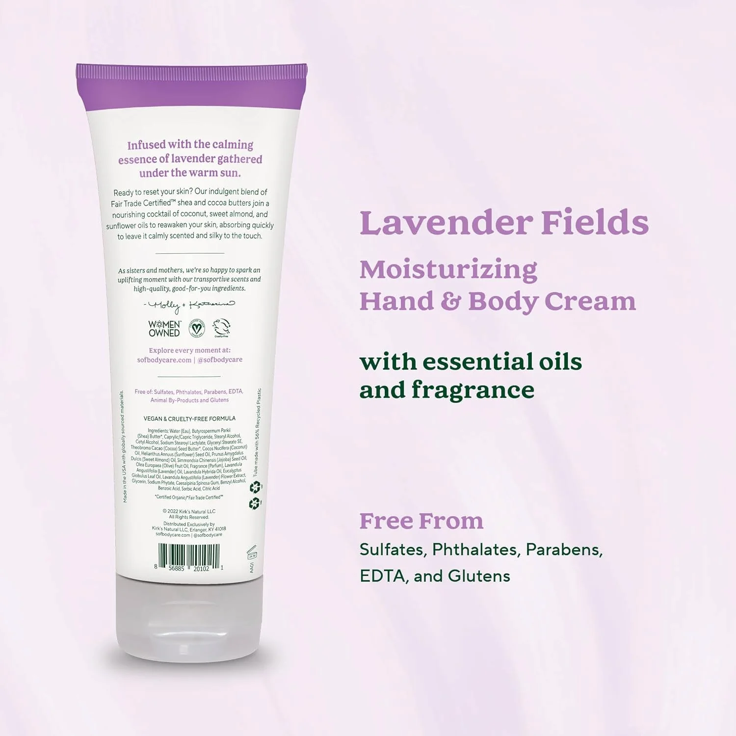 Lavender Fields Hand and Body Cream - Image 2