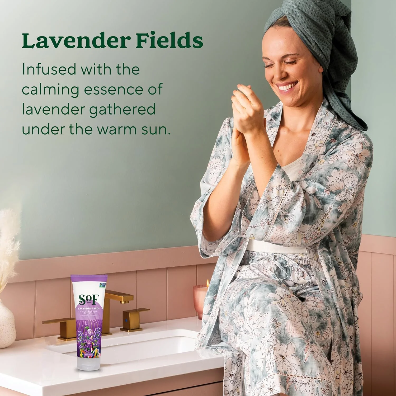 Lavender Fields Hand and Body Cream - Image 4