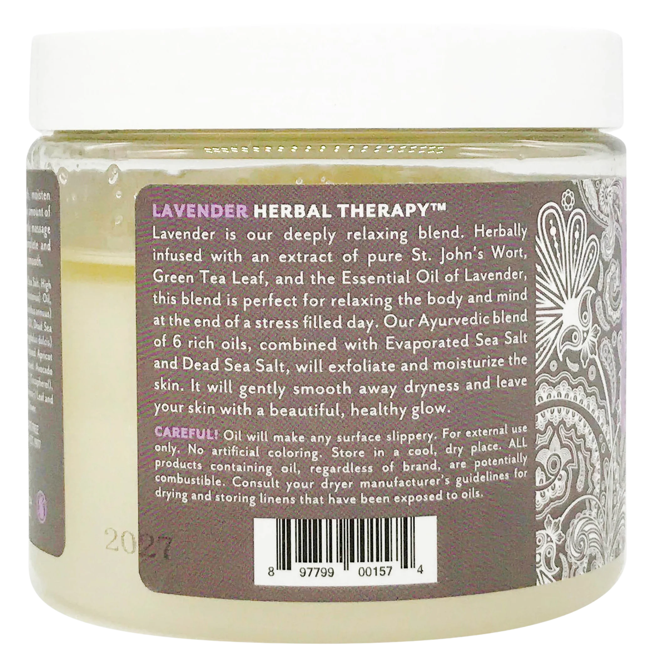 Lavender Herbal Salt Scrub - Image 2