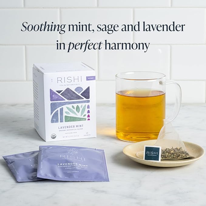 Lavender Mint Loose Leaf Herbal Tea - Image 4