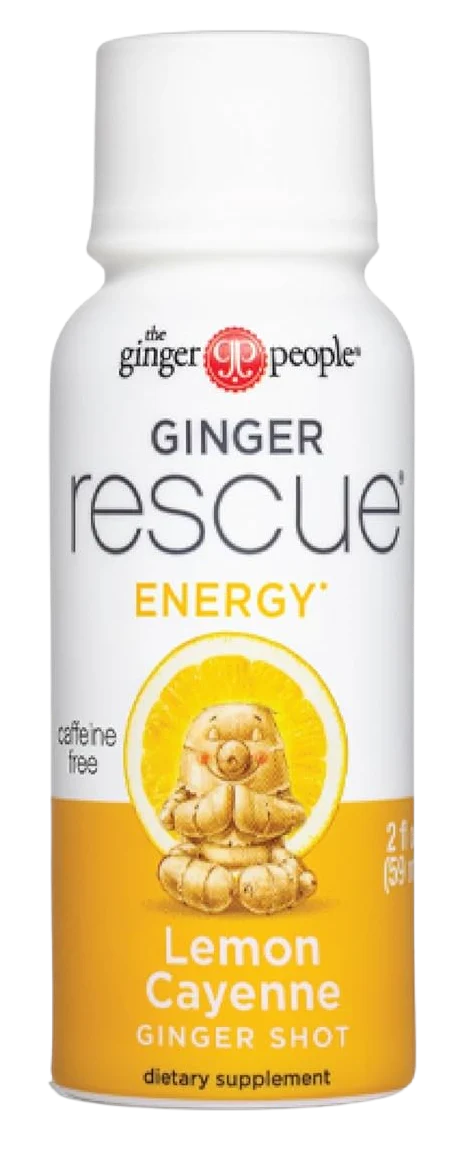 Lemon & Cayenne Rescue Ginger Shots (12 Pack) - Image 2