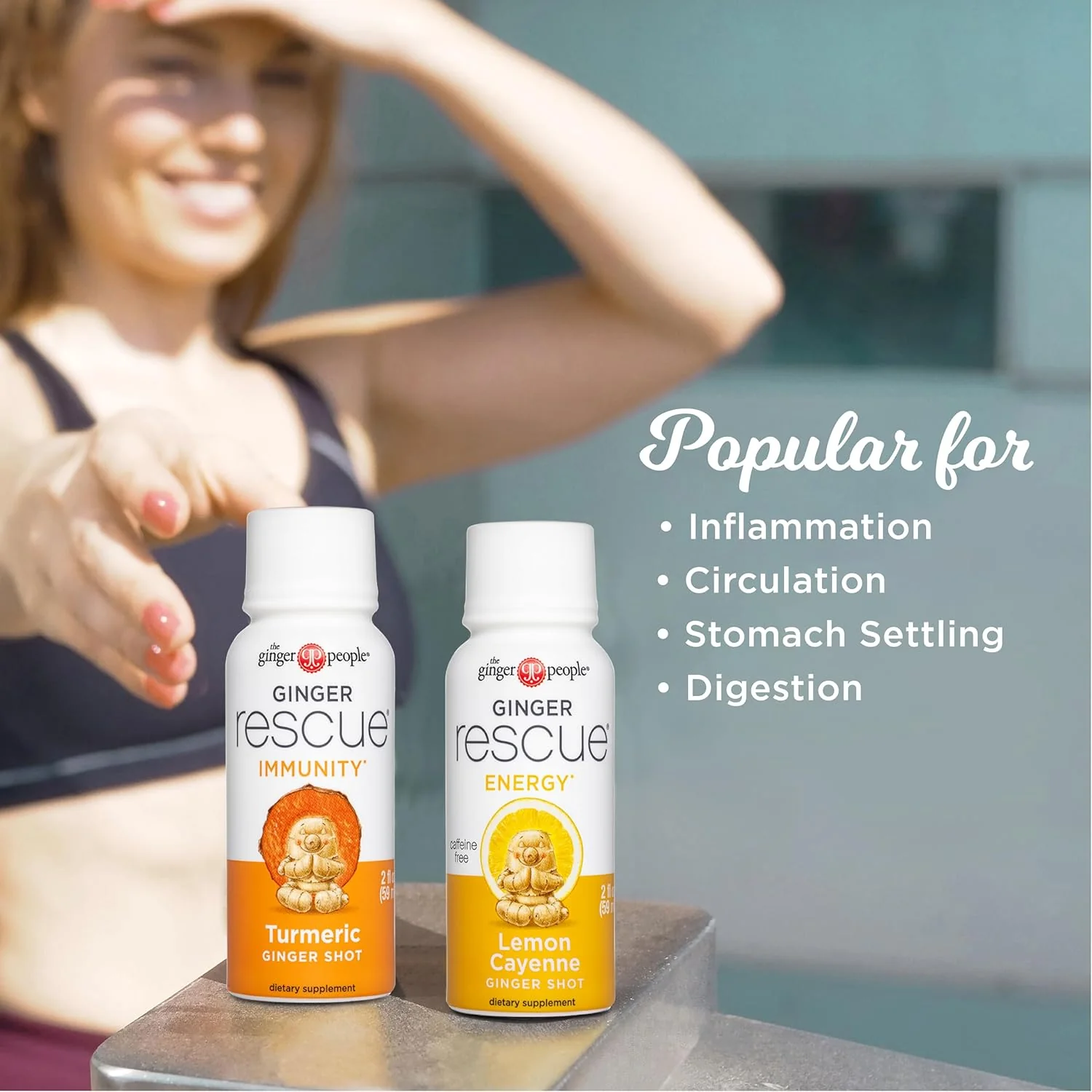 Lemon & Cayenne Rescue Ginger Shots (12 Pack) - Image 5