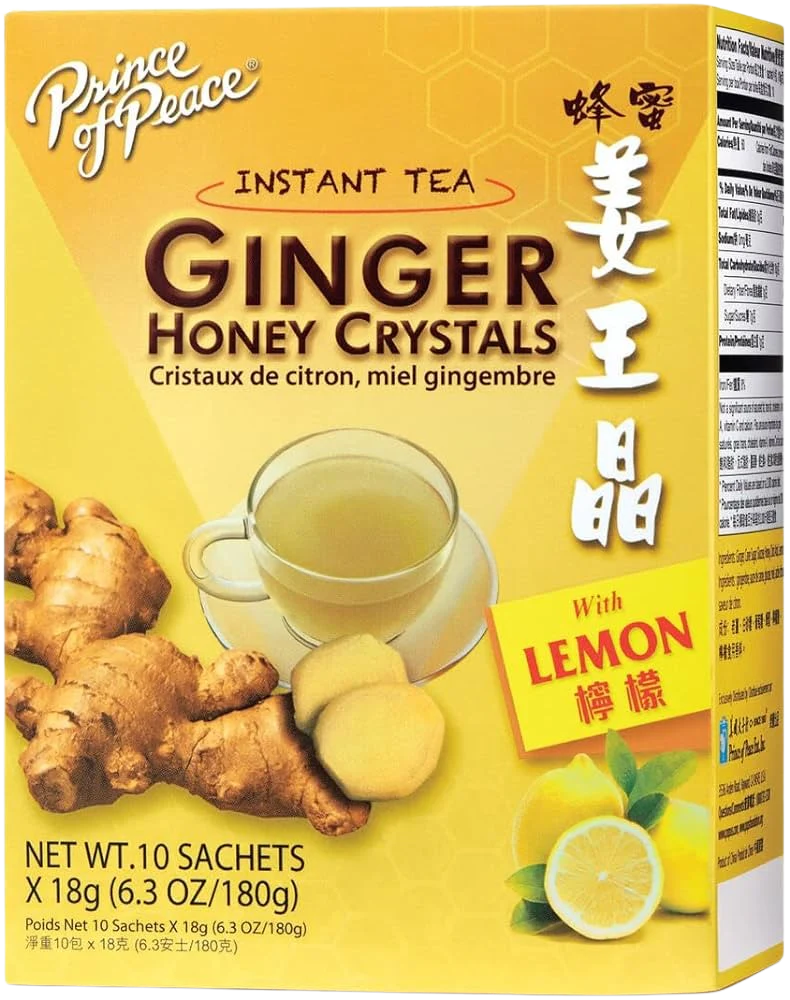 Lemon Ginger Honey Crystals (10 CT)