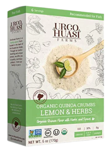 Lemon Herb Quinoa Crumbs