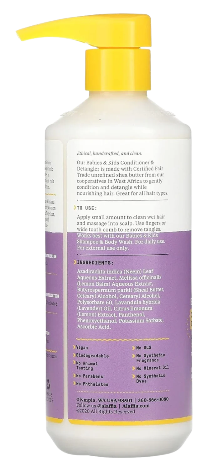 Lemon Lavender Kids Conditioner & Detangler - Image 2