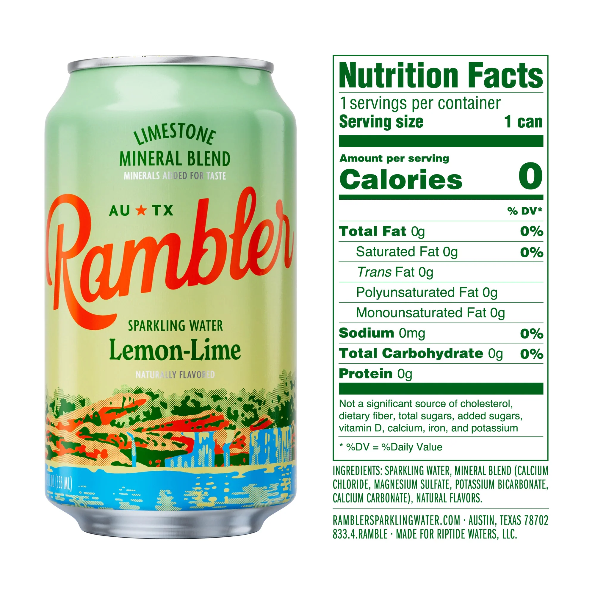 Lemon Lime Sparkling Water (8 Pack) - Image 4