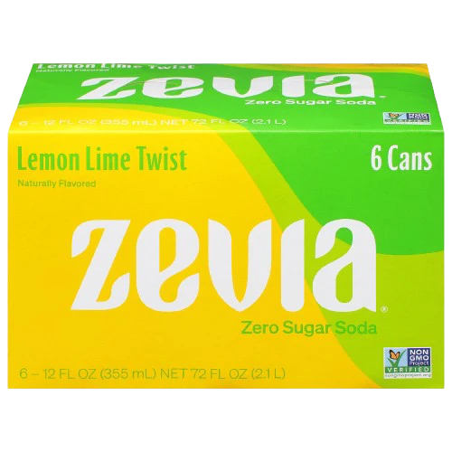 Lemon Lime Twist Zero Calorie Soda (6 Pack)
