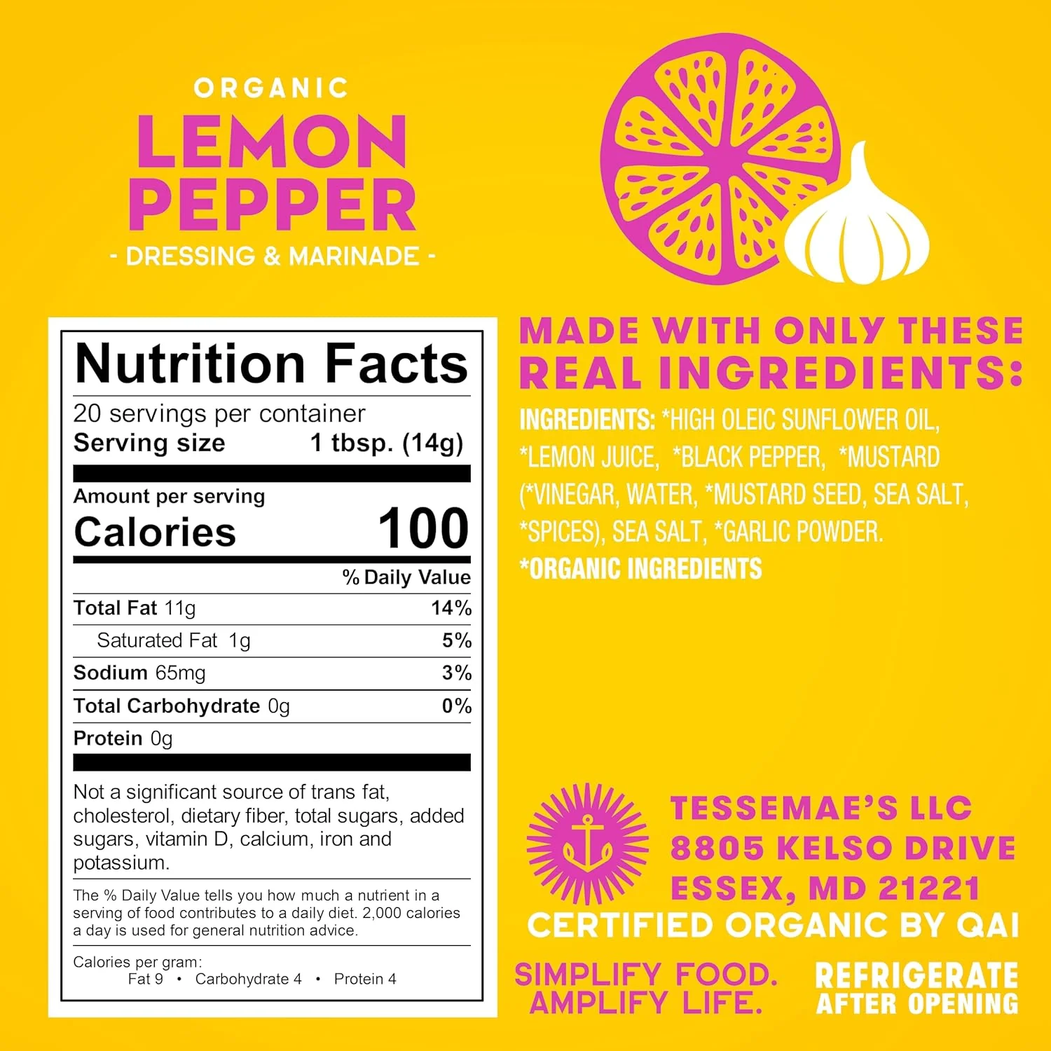 Lemon Pepper Dressing & Marinade - Image 2