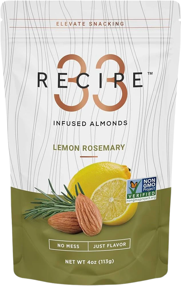 Lemon Rosemary Almonds Infused