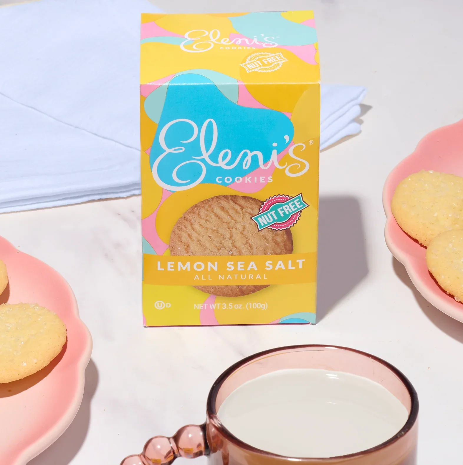 Lemon Sea Salt Box Cookie - Image 2